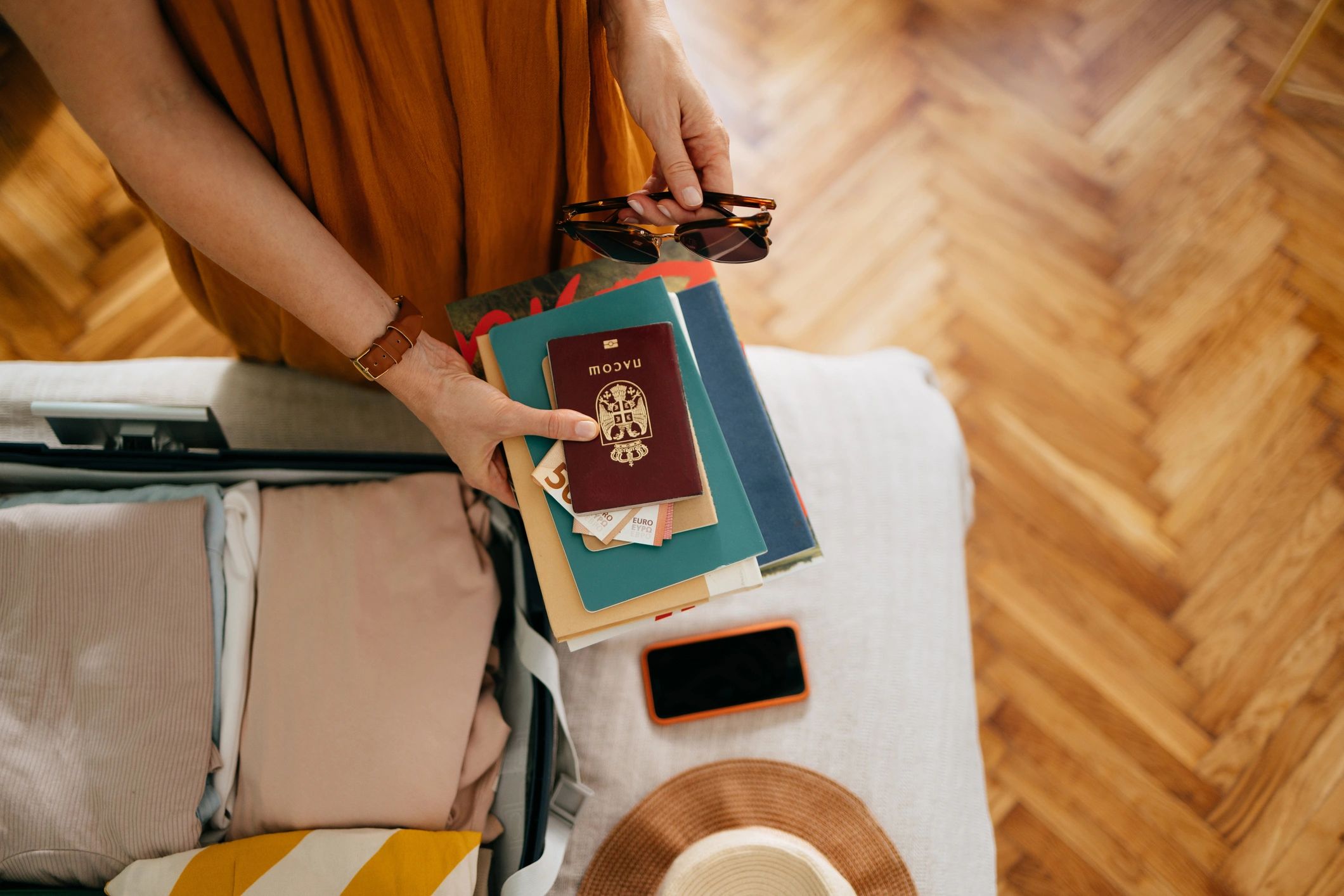 Passport and travel preparation